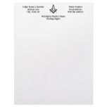 Old Style Masonic Lodge Letterhead