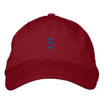 Old Style Number 5 embroidered hats
