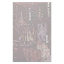 Old Synagogue In Prague By Menzel Adolph Von Personalized Stationery
