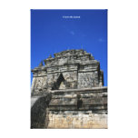 Old temple Wrapped Canvas Stretched Canvas Print