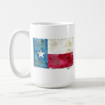 Old Texas Flag Mug