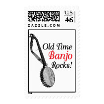 Old Time Banjo Postage