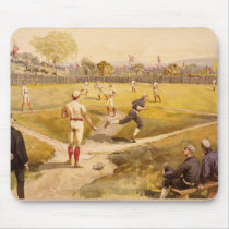 Old Time Base Ball Mouse Pad