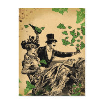 Old Time Carousing Post Cards