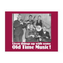 Old Time Music   K postcards
