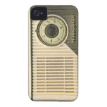 Old time radio 3 Case-Mate iPhone 4 cases