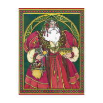 Old Time Santa postcards