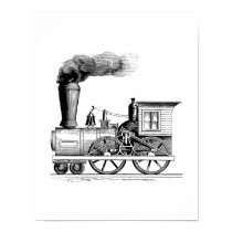 Old Time Steam Locomotive posters by VintagePrints Old Time Steam Locomotive posters