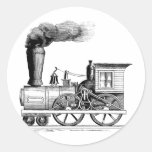 Old Time Steam Locomotive Stickers