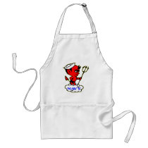 Old Timer Navy Red Devil aprons