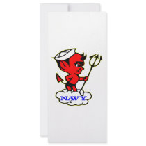 Old Timer Navy Red Devil rack cards by Mustang_Lady Old Timer Navy Red Devil rack cards