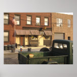 Old Timey Red Hook and Truck Poster