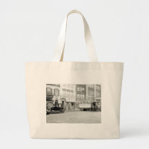 Old Tire Shop, 1920s Canvas Bags