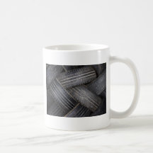 Old Tires for Recycling Mugs
