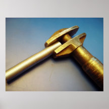 old tool print