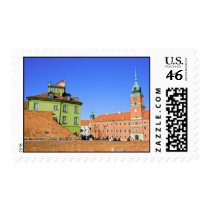 Old Town in Warsaw Postage