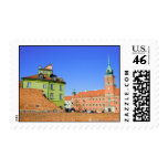 Old Town in Warsaw postage