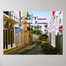 Old Town San Juan Puerto Rico Print