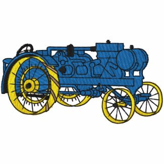Old Tractor embroideredshirt