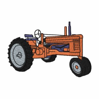 Old Tractor embroideredshirt