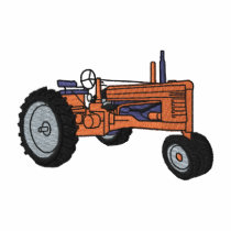Old Tractor embroidered shirts by ZazzleEmbroidery Old Tractor embroidered shirts