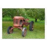 Old Tractor in the Orchard Cards