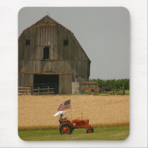 Old Tractor Patriotic Mousepad: Allis Chalmers by jplamer Old Tractor Patriotic Mousepad: Allis Chalmers