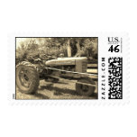 Old Tractor Postage Stamps