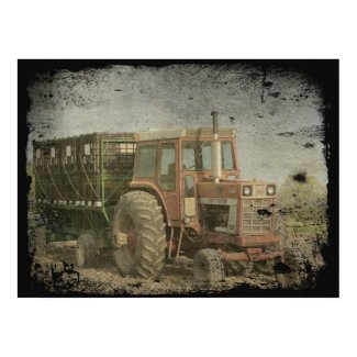 Old Tractor print