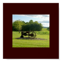 Old Tractor Poster posters