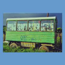 Old trailer photography
