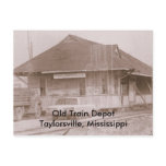 Old Train Depot Taylorsville, Mississ...