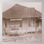 Old Train Depot Taylorsville Mississippi USA Posters