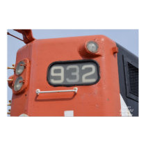 Old Train Poster