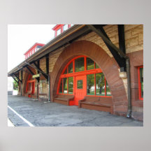 Old Train Station ~ print