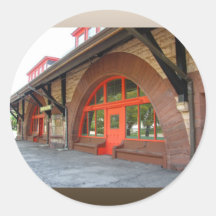 Old Train Station ~ sticker