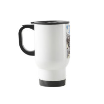 Old Train Steam Engine Leon Bennet Illustration Coffee Mugs