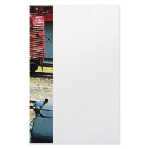 Old Train Yard Custom Stationery