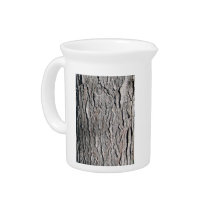 Old tree bark vertical texture beverage pitchers