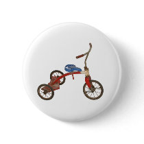 Old Tricycle Pinback Buttons