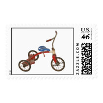 Old Tricycle Postage Stamps