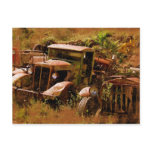 Old Truck, Ghost Town near Jerome, Arizona Postcards