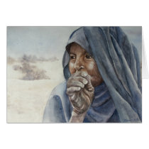 Old Tuareg woman, Timbuktu cards