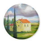 Old Tuscany Farmhouse Refrigerator Magnet