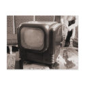 Old TV postcards