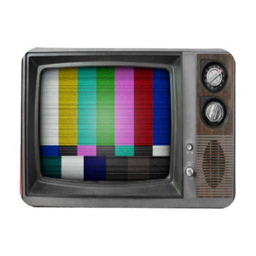 Old TV Rectangle Zazzle