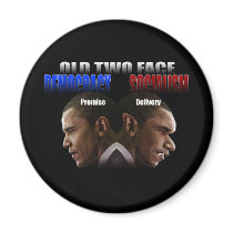 Old Two Face magnets by RW_IMAGES Old Two Face magnets