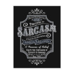 Old Tyme Sarcasm Postcard