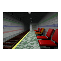 Old Underground Station posters by Martin Old Underground Station posters