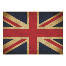 Old Union Jack Invitation
